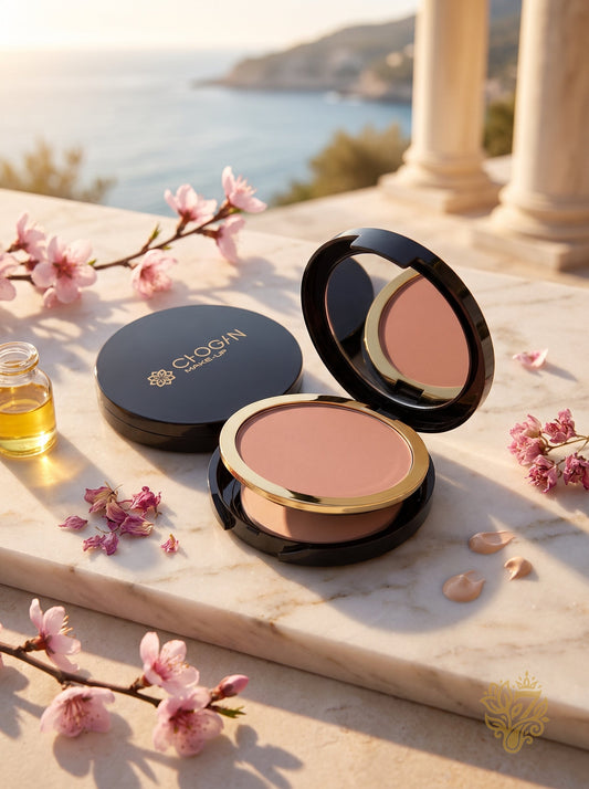 CHOGAN MAKE-UP WARM SHADE Kompaktpuder – Blossom Pink